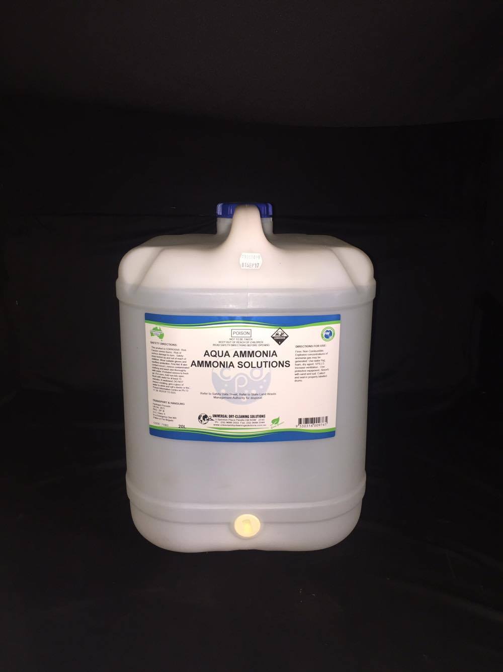 Ammonia Universal Drycleaning Solutions