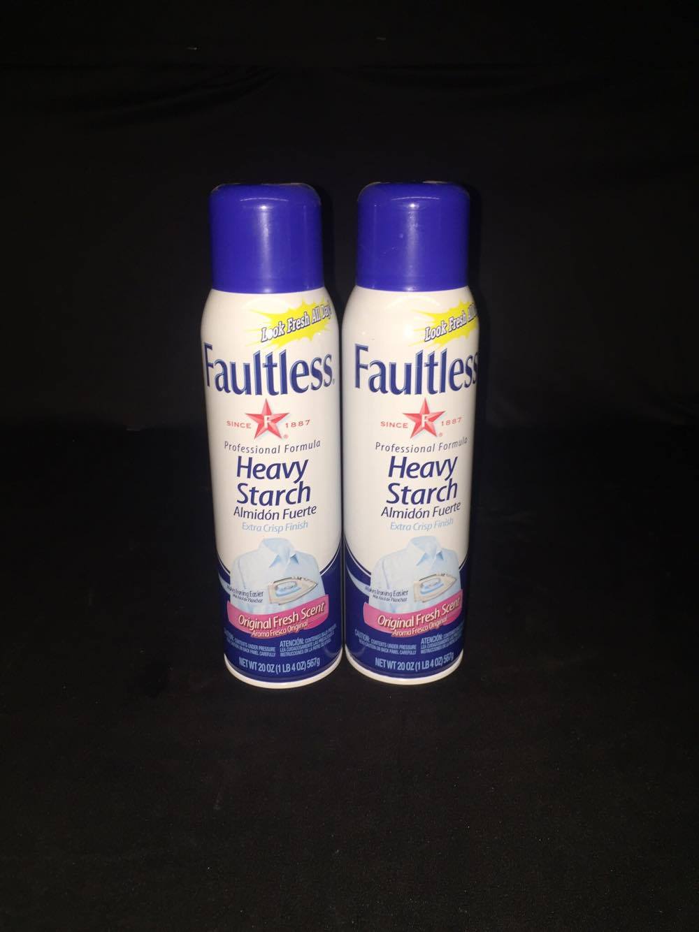 Spray Starch “Faultless” Universal Drycleaning Solutions