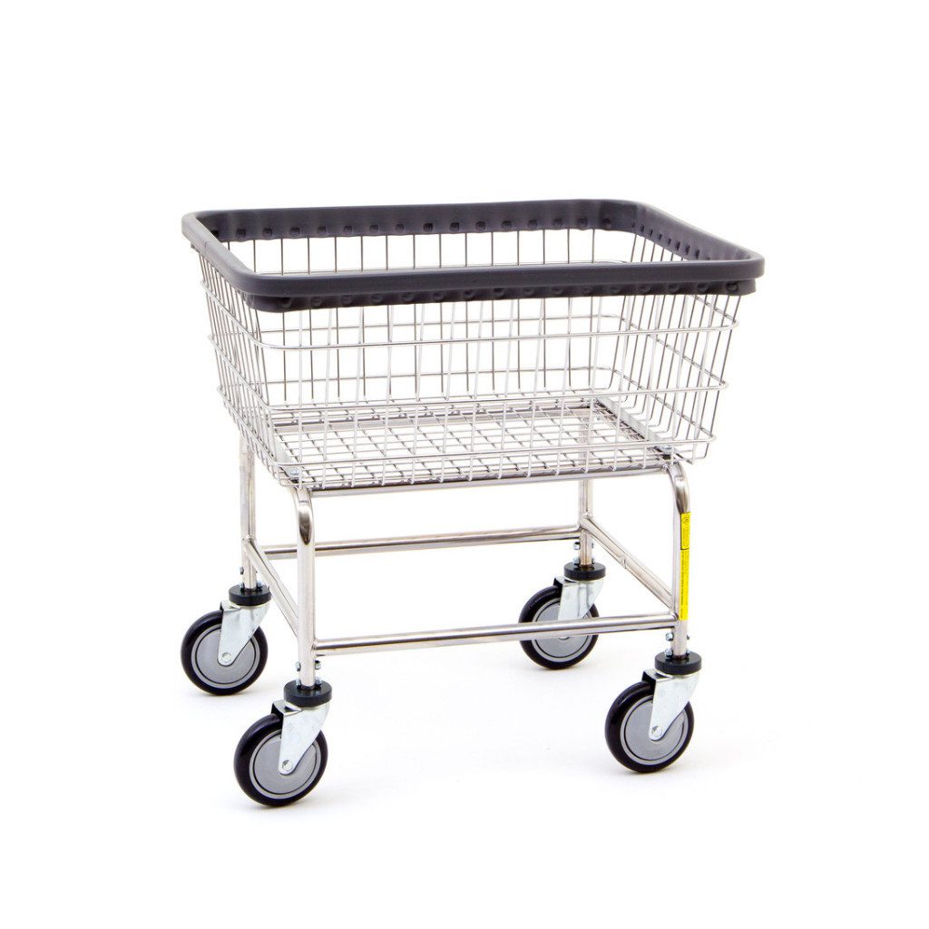 Laundry Trolley Basket - Commercial Heavy Duty- Buy Online Australia & NZ