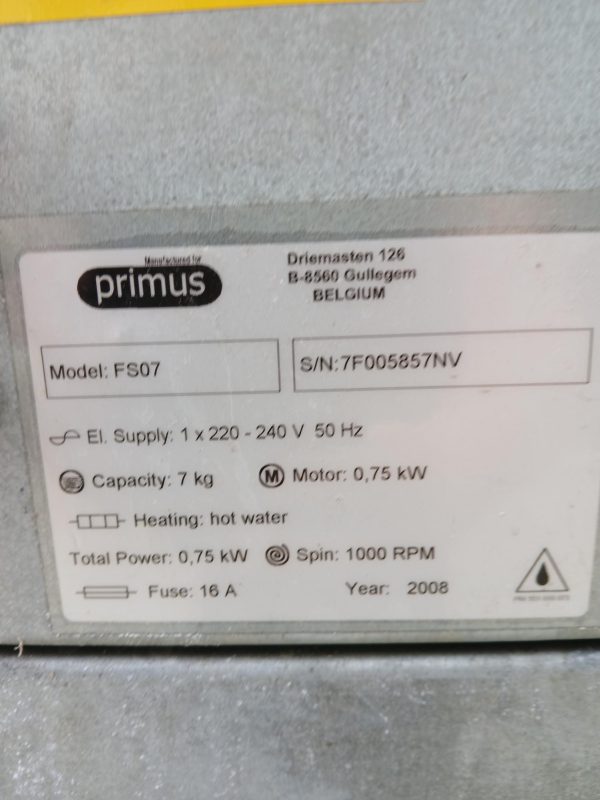 PRIMUS WASHER EXTRACTOR - Image 2