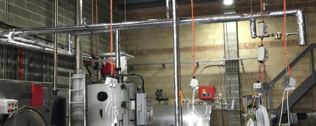 Jamisontown Steam Installation