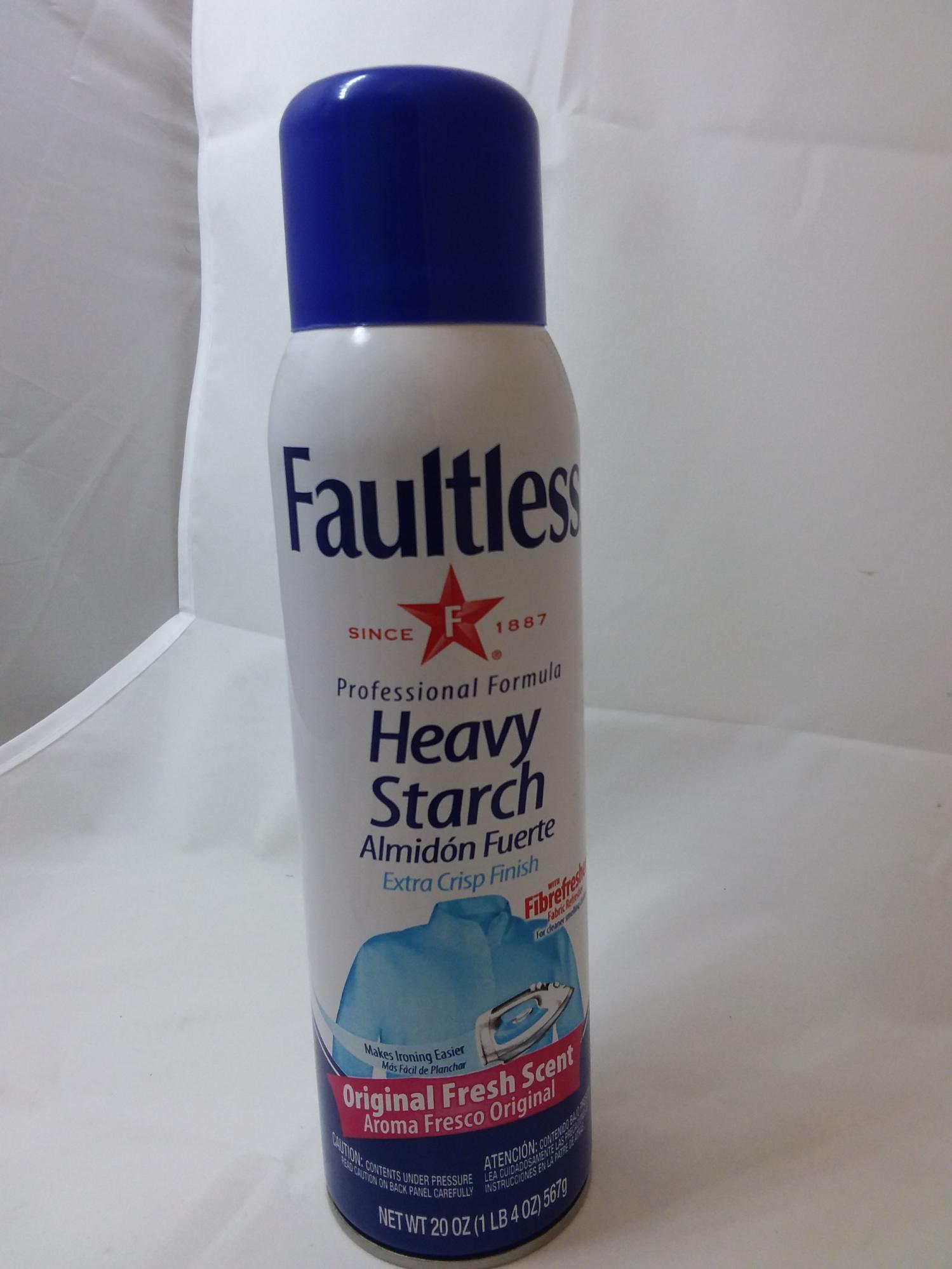 Spray Starch “Faultless” Universal Drycleaning Solutions