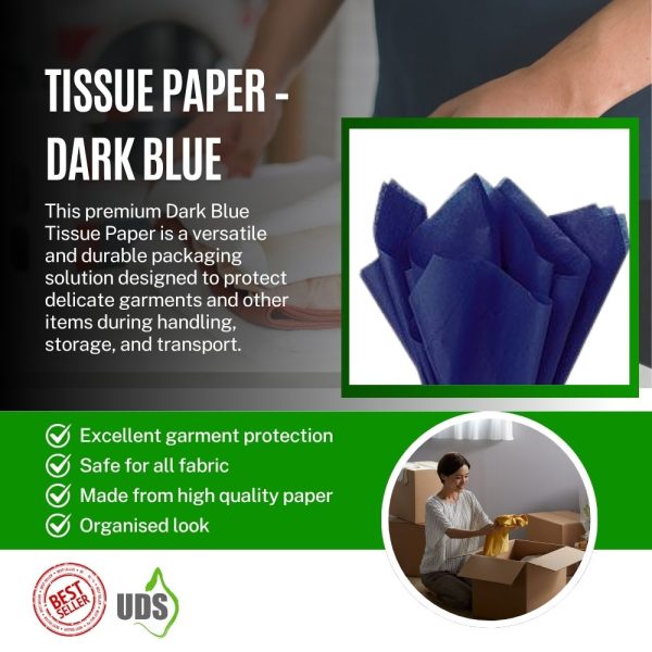 Tissue Paper – Dark Blue Sydney and Melbourne